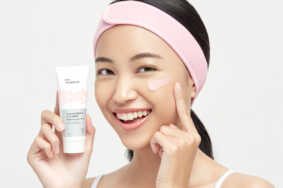 Detox Kulit dalam 5 Menit dengan ERHA Truwhite Brightening Clay Mask