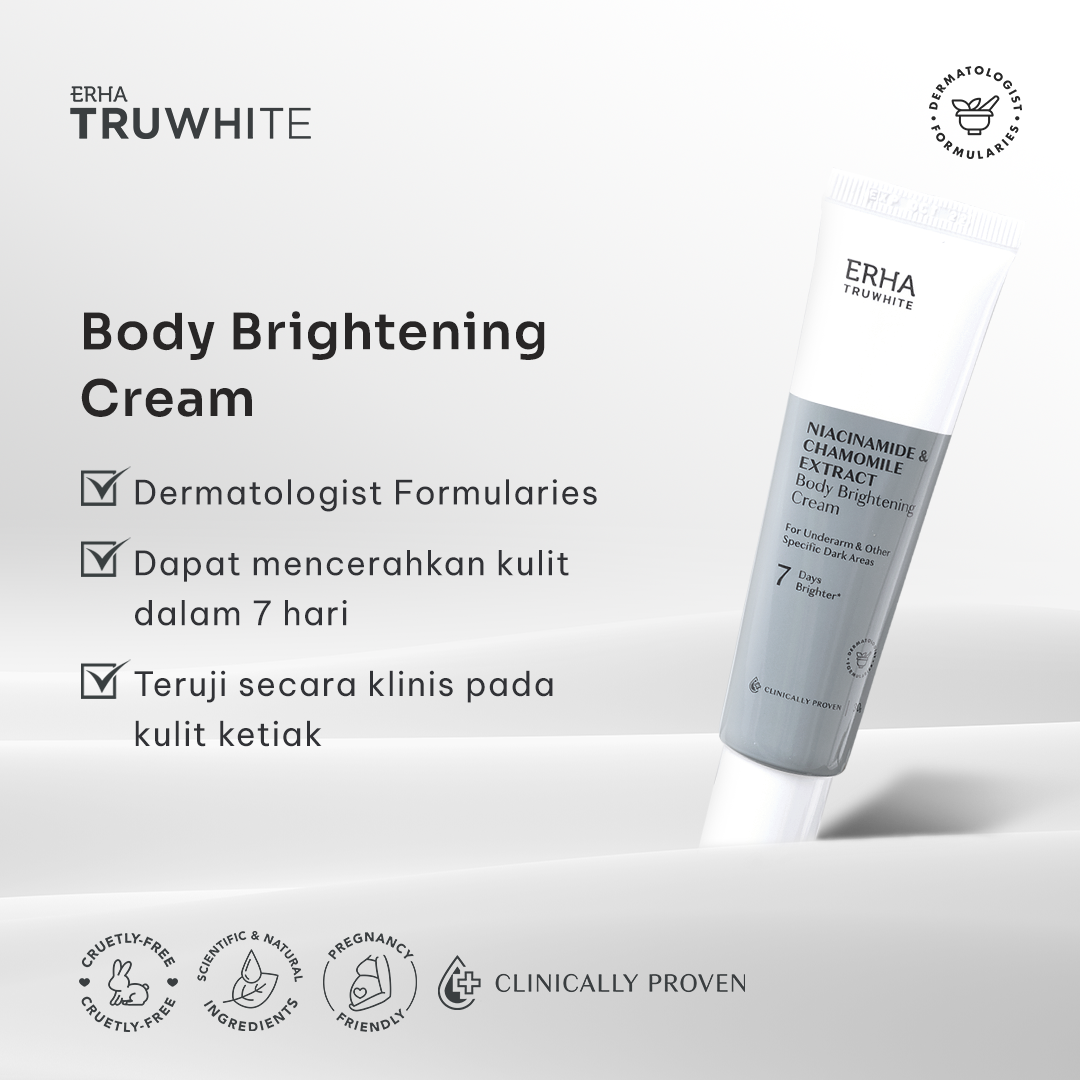 Niacinamide & Chamomile Extract Body Brightening Cream