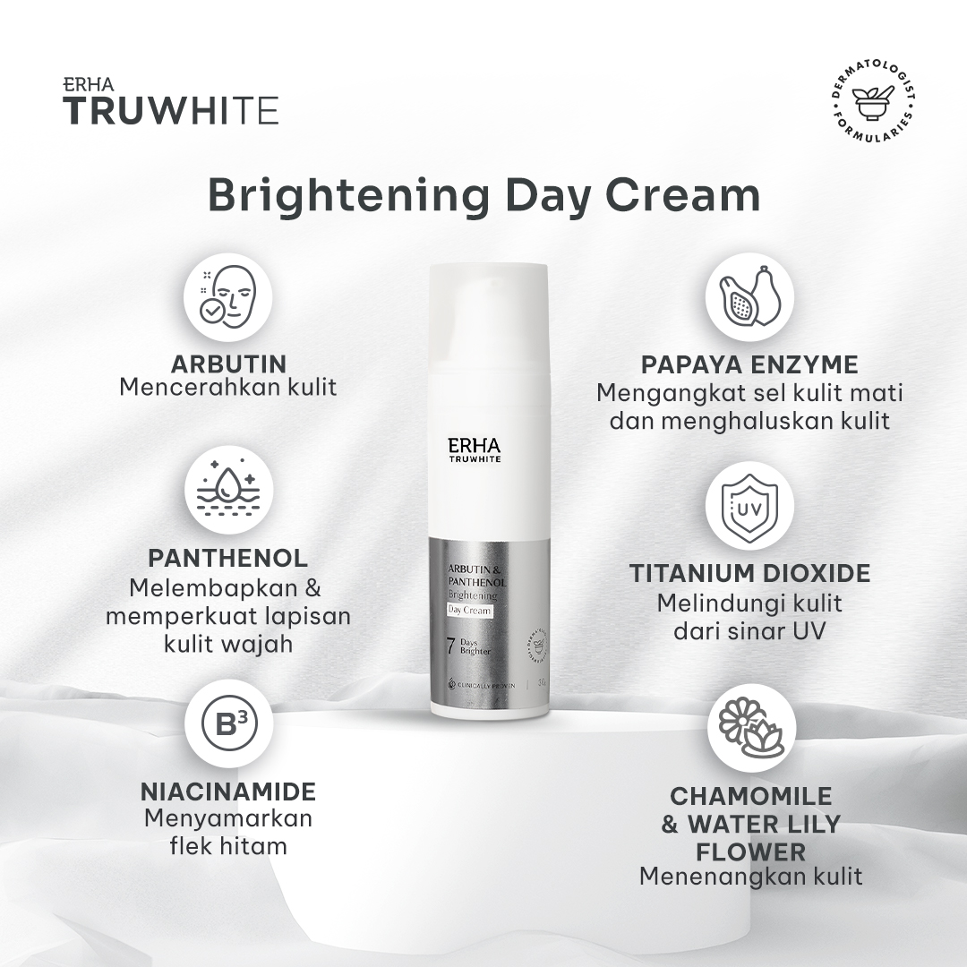 Arbutin & Panthenol Brightening Day Cream