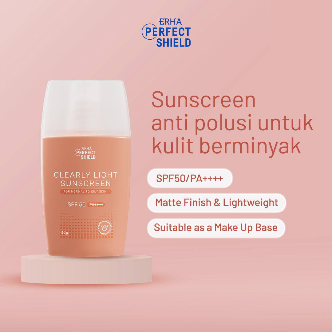 ERHA Perfect Shield Clearly Light Sunscreen SPF 50PA++++