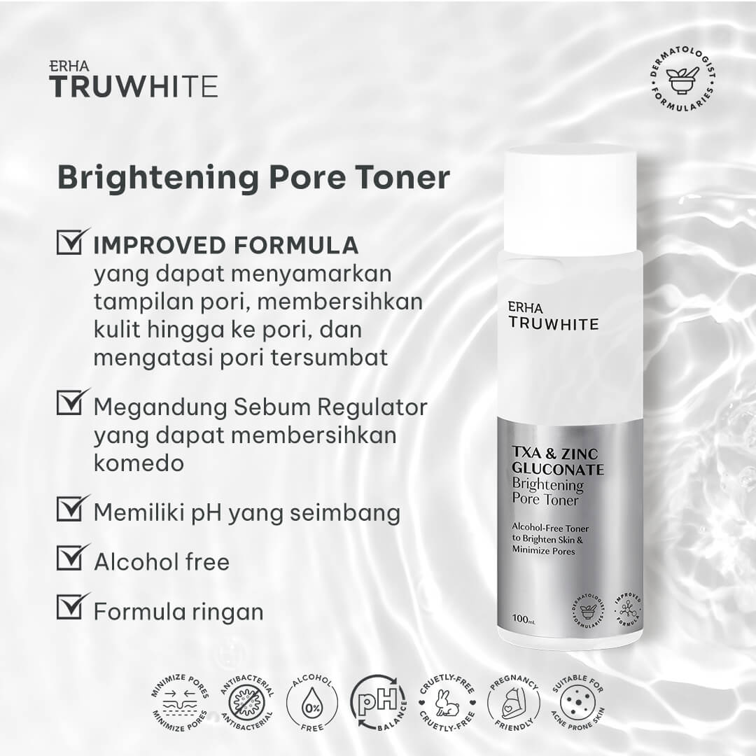 TXA & Zinc Gluconate Brightening Pore Toner