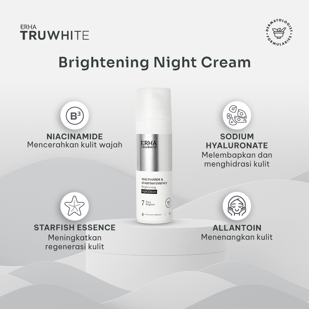 Niacinamide & Starfish Essence Brightening Night Cream