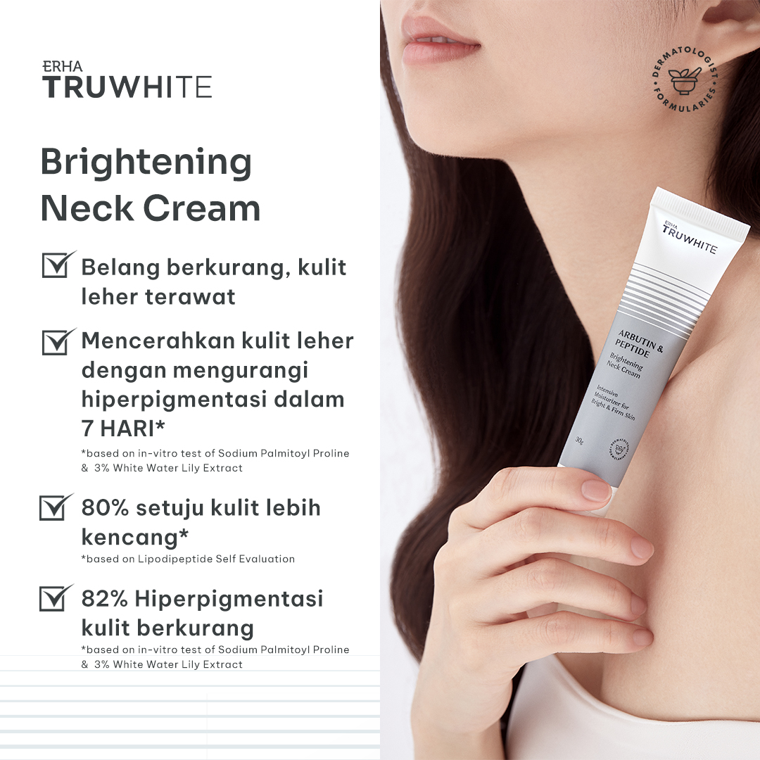 ERHA Arbutin & Peptide Brightening Neck Cream