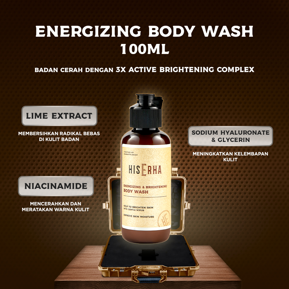 Energizing & Brightening Body Wash