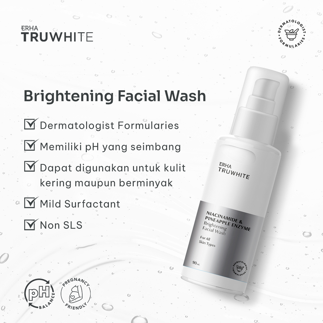 Niacinamide & Pineapple Enzyme Brightening Facial Wash