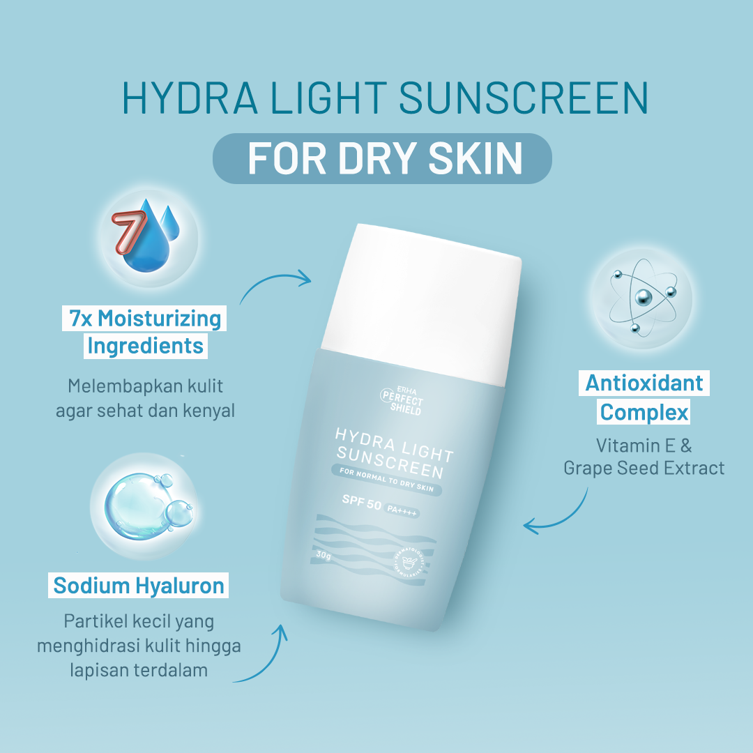 ERHA Perfect Shield Hydra Light Sunscreen SPF50/PA++++