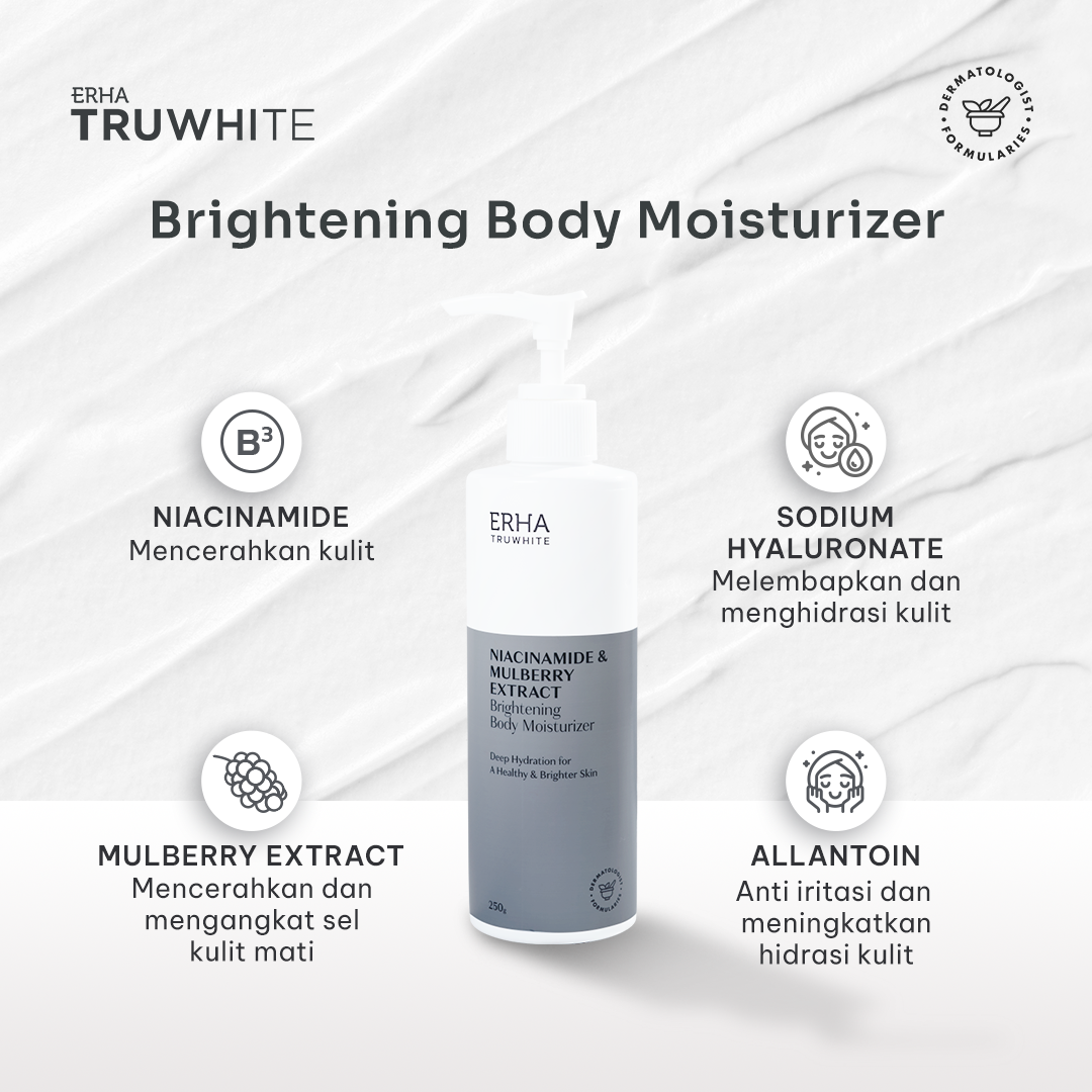 Niacinamide & Mulberry Extract Brightening Body Moisturizer